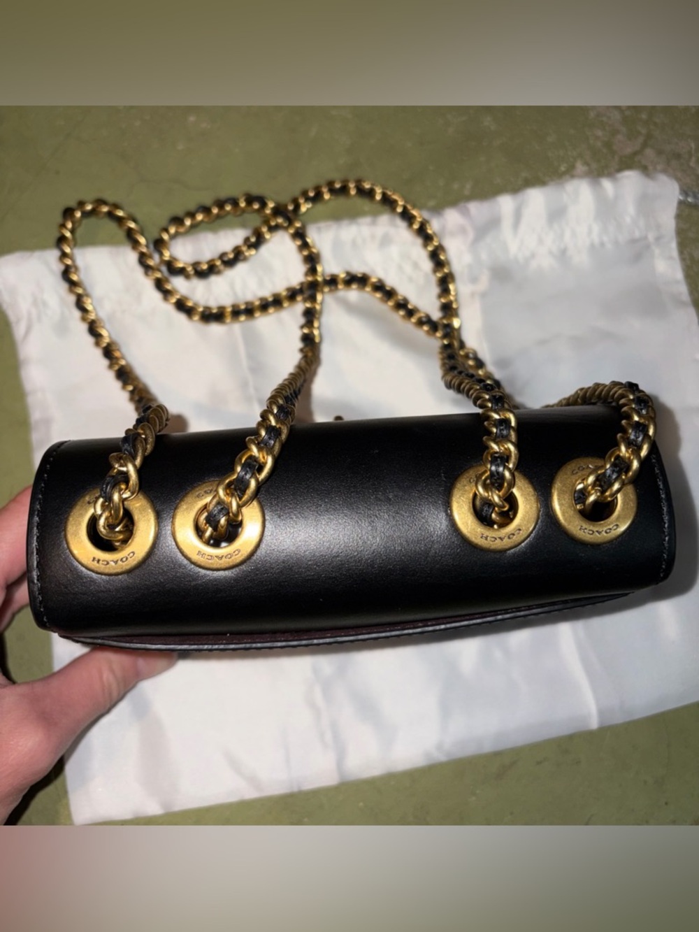 Coach Madison Mini Crossbody with Gold Chain Strap - Picture 3 of 8
